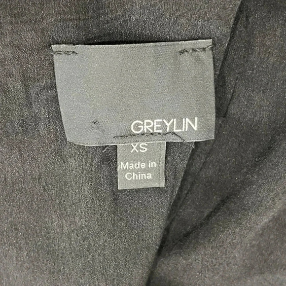 Anthropologie Greylin Farrah Cropped Lace Jumpsuit  Black Size XS - Picture 8 of 10